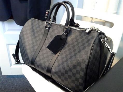 lv black travel bag